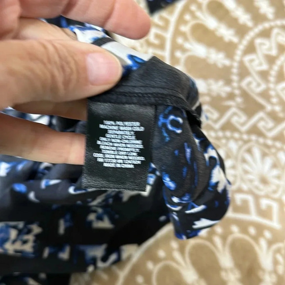 NWT Mossino Diagonal print Dress SzXl - Picture 7 of 10